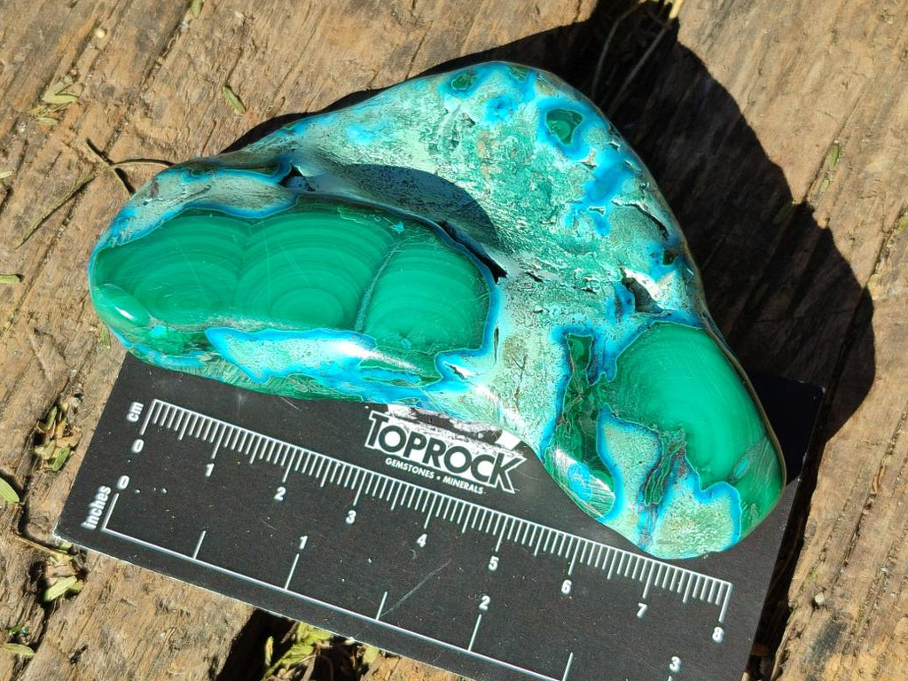 Polished Malacolla Free Forms x 6 From Kulukuluku, Congo - Toprock Gemstones and Minerals 