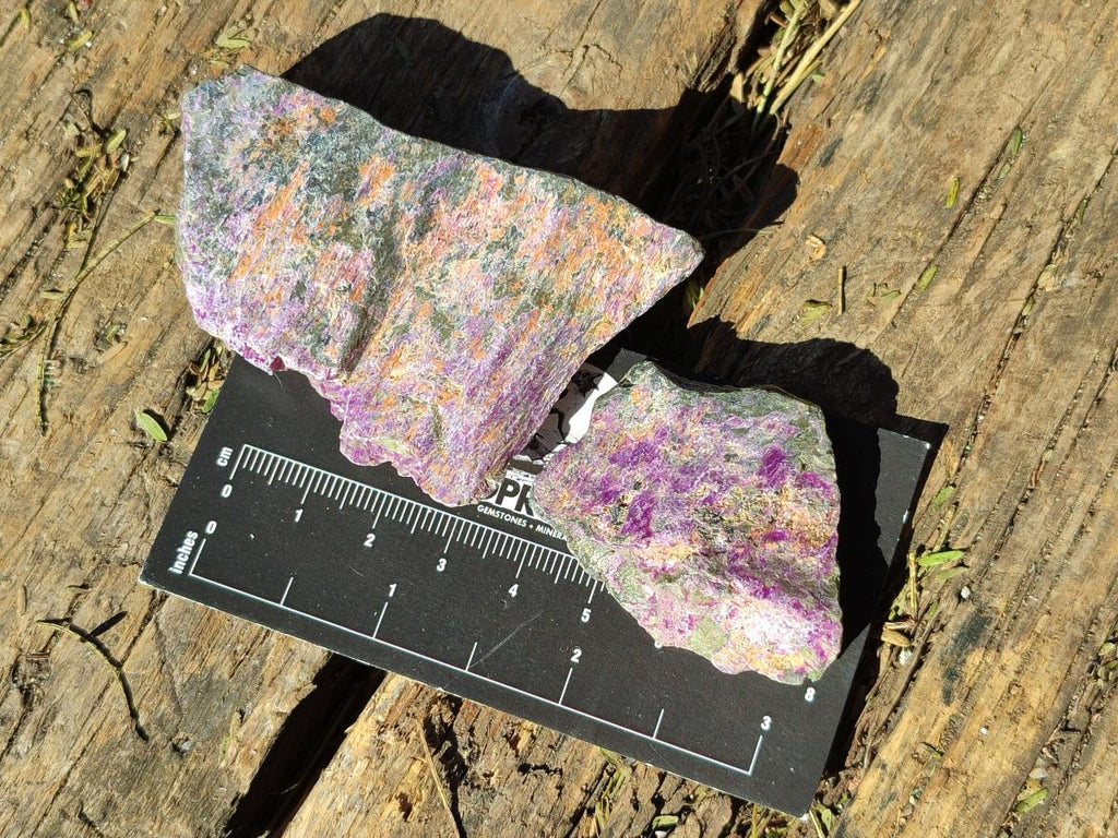 Natural Cobbed Stichtite Specimens x 2.24Kg Lot From Barberton, South Africa - Toprock Gemstones and Minerals 