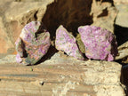 Natural Cobbed Stichtite Specimens x 2.24Kg Lot From Barberton, South Africa - Toprock Gemstones and Minerals 