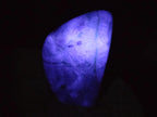 Polished Watermelon Fluorite Standing Display Pieces x 2 From Uis, Namibia - Toprock Gemstones and Minerals 