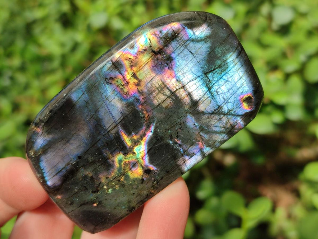 Polished Labradorite Standing Display Pieces x 6 From Madagascar - Toprock Gemstones and Minerals 