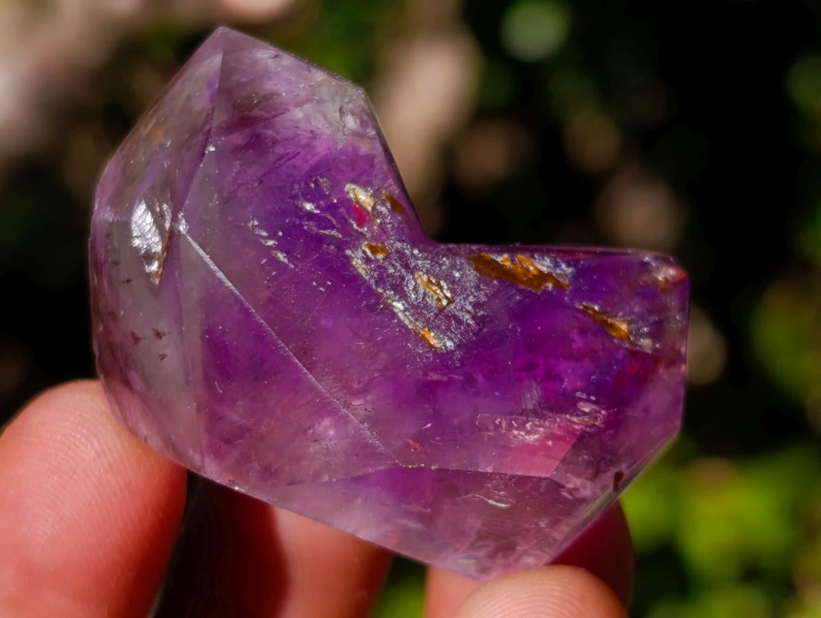 Polished Window Crystals x 24 From Akansobe, Madagascar - Toprock Gemstones and Minerals 