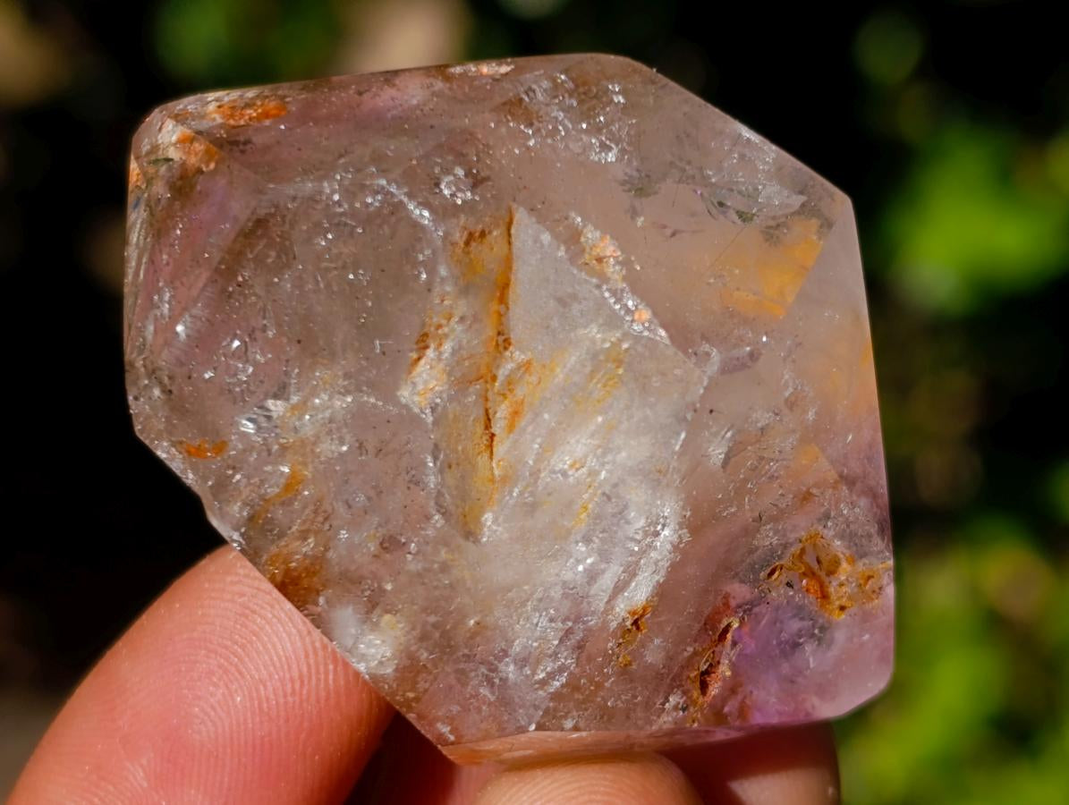 Polished Window Crystals x 24 From Akansobe, Madagascar - Toprock Gemstones and Minerals 