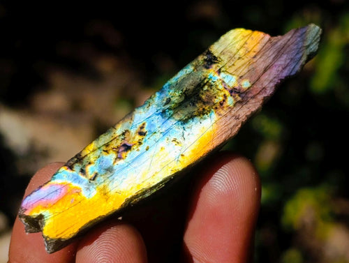 Polished Labradorite Slices x 70 From Madagascar - Toprock Gemstones and Minerals 