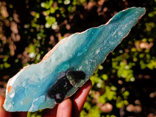 Polished on One Side Mtorolite Chrysoprase Slices x 6 From Mutorashanga, Zimbabwe - Toprock Gemstones and Minerals 