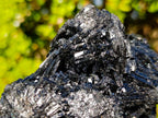 Natural Schorl Black Tourmaline Specimens with Associated Minerals x 2 From Erongo, Namibia