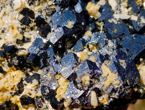 Natural Schorl Black Tourmaline Specimens with Associated Minerals x 2 From Erongo, Namibia - Toprock Gemstones and Minerals 