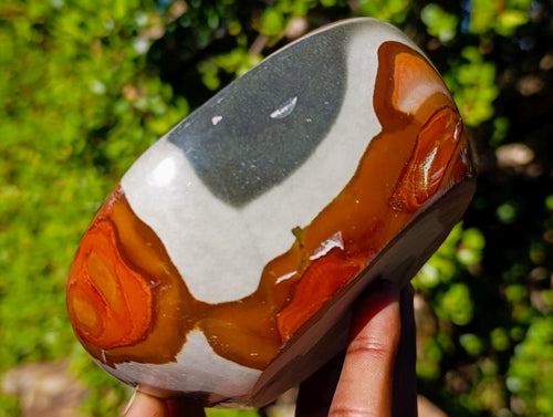 Polished Polychrome Jasper Bowls x 3 From NW Coast, Madagascar - Toprock Gemstones and Minerals 