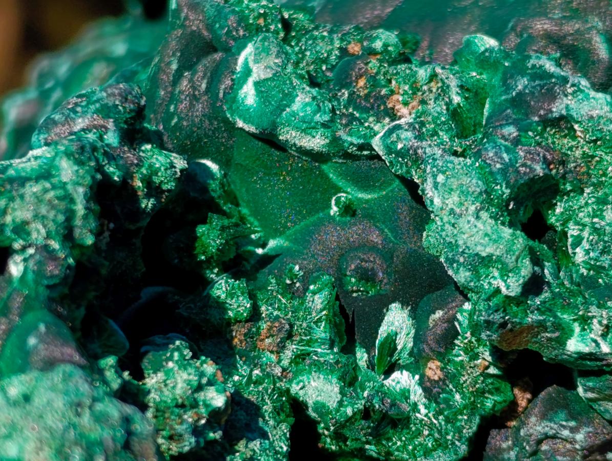 Natural Large Silky Malachite Specimen x 1 From Kasompe, Congo