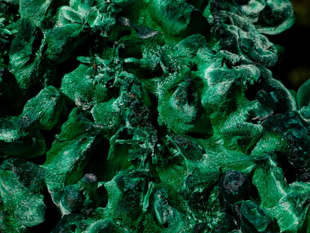 Natural Large Silky Malachite Specimen x 1 From Kasompe, Congo