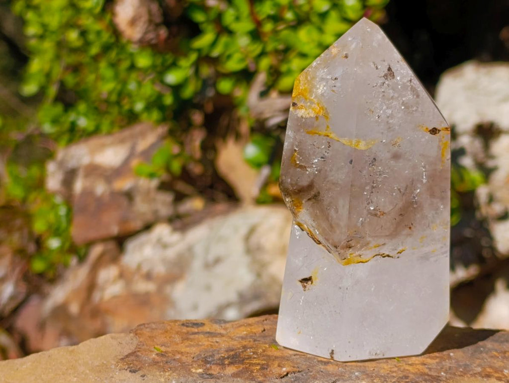 Polished Smokey Quartz Mixed Crystals x 3 From Madagascar