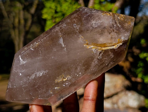 Polished Smokey Quartz Mixed Crystals x 3 From Madagascar - Toprock Gemstones and Minerals 
