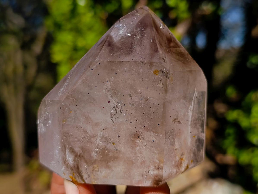Polished Smokey Quartz Mixed Crystals x 3 From Madagascar