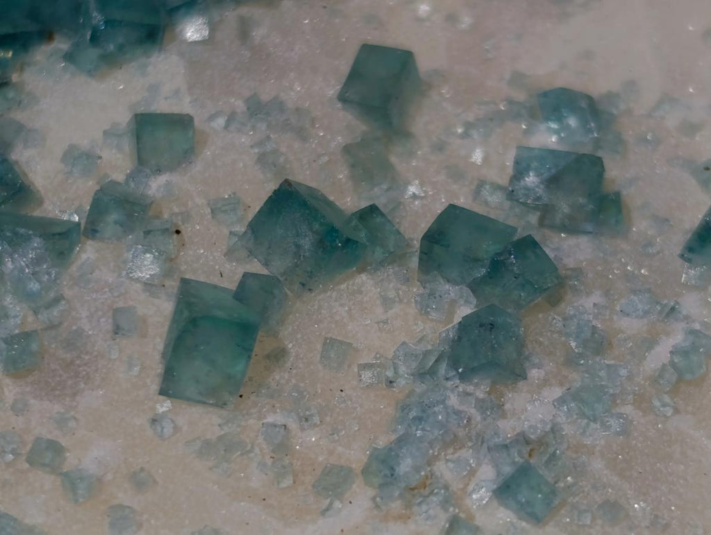 Natural Large Green Cubic Fluorite Specimen x 1 From Mandrosonoro, Madagascar