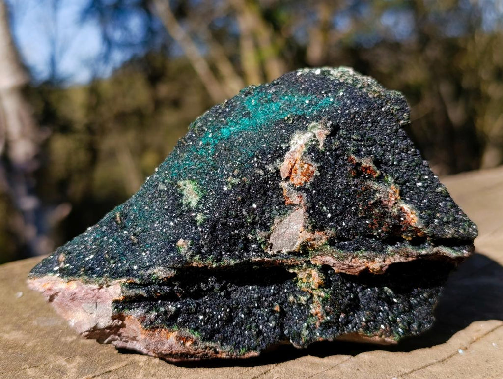 Natural Libethenite Specimens on Dolomite Matrix x 2 From Shituru, Congo