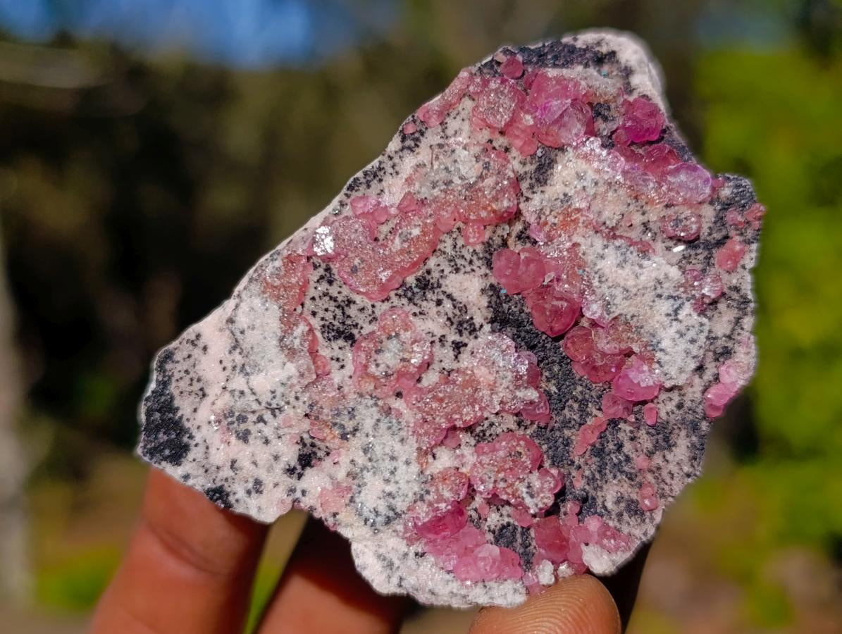 Natural Spherocobaltite Specimens x 6 From Musonoi Mine, Congo