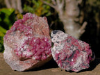 Natural Spherocobaltite Specimens x 6 From Musonoi Mine, Congo