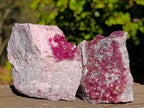 Natural Spherocobaltite Specimens x 6 From Musonoi Mine, Congo