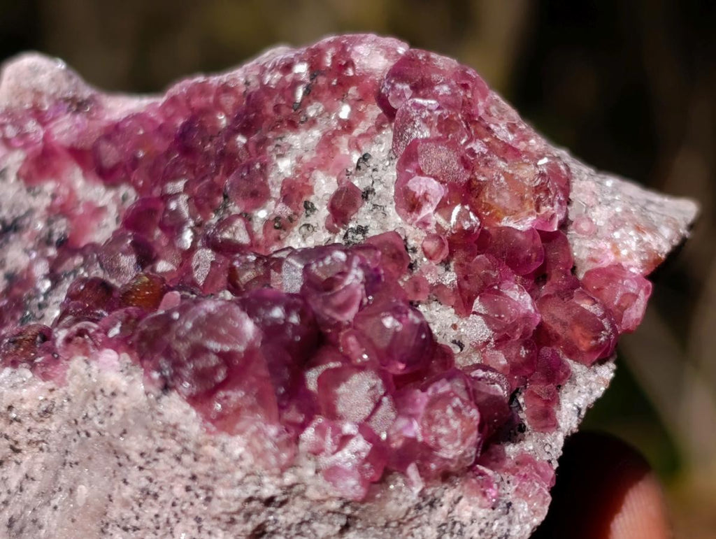 Natural Spherocobaltite Specimens x 6 From Musonoi Mine, Congo