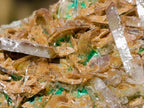 Natural Rare Barite Specimens with Malachite x 6 From Shangulowé Mine, Congo