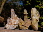 Natural Drusy Fairy Spirit Quartz Crystals x 35 From Boekenhouthoek, South Africa