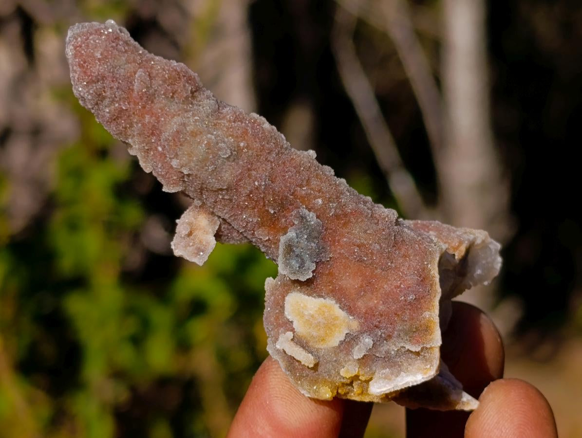 Natural Drusy Fairy Spirit Quartz Crystals x 35 From Boekenhouthoek, South Africa