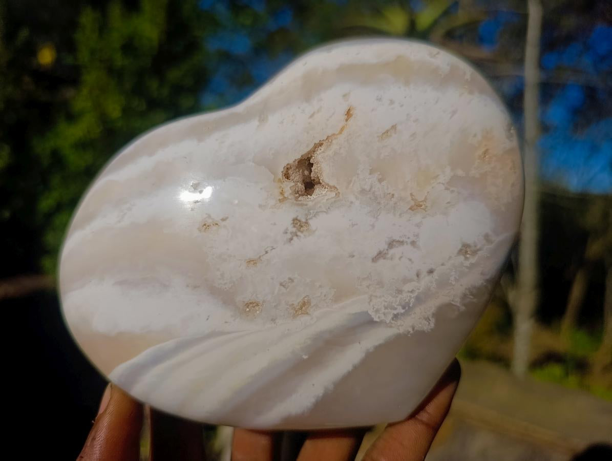 Polished Mix of Multi Mineral Hearts x 3 From Madagascar