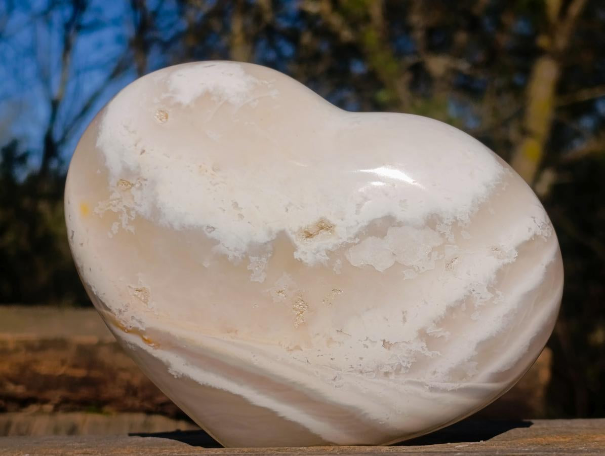 Polished Mix of Multi Mineral Hearts x 3 From Madagascar
