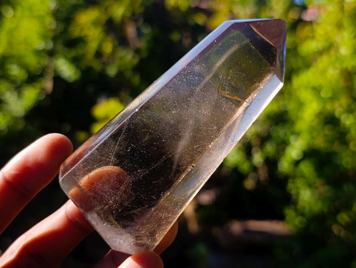 Polished Smokey Quartz Display Crystals x 6 From Madagascar