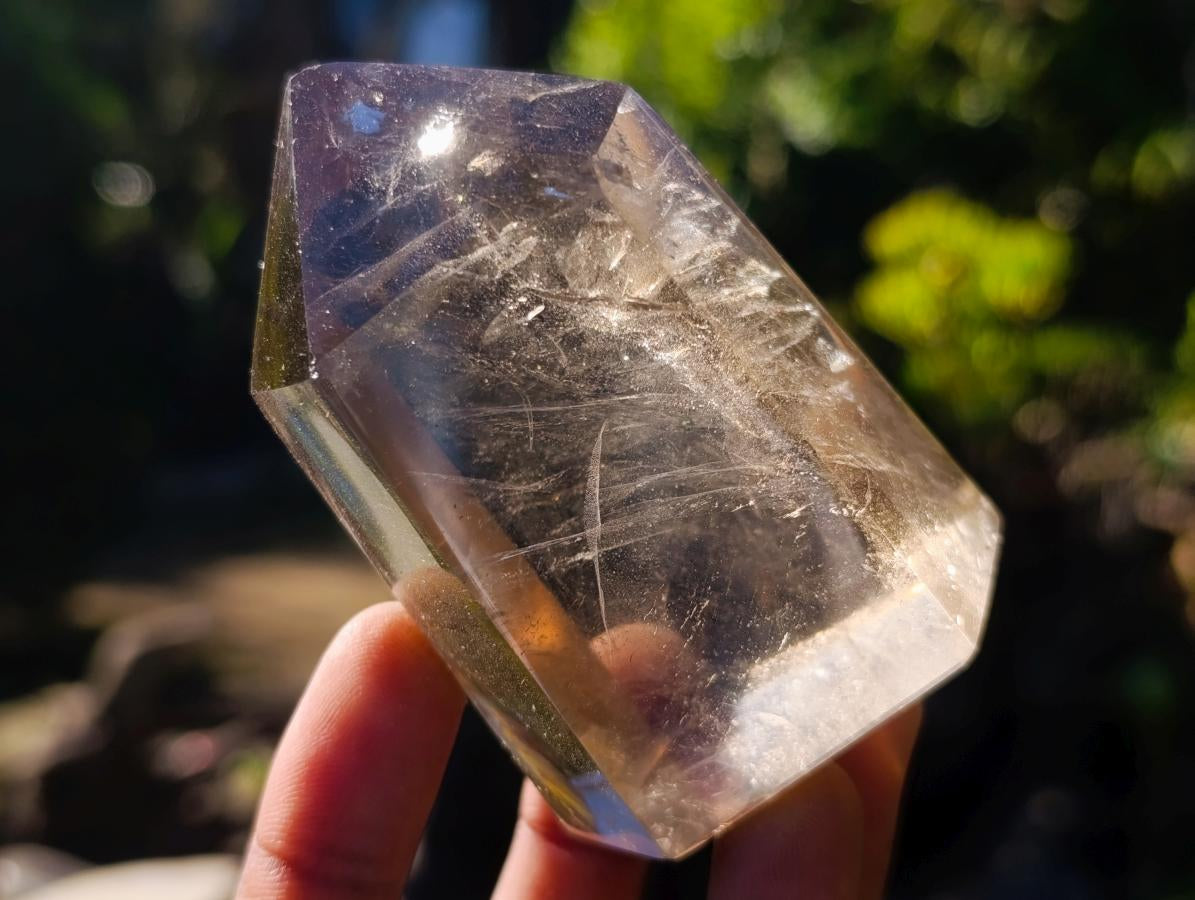Polished Smokey Quartz Display Crystals x 6 From Madagascar