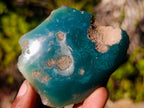 Polished One Side Mtorolite Chrysoprase Slices x 24 From Mutorashanga, Zimbabwe