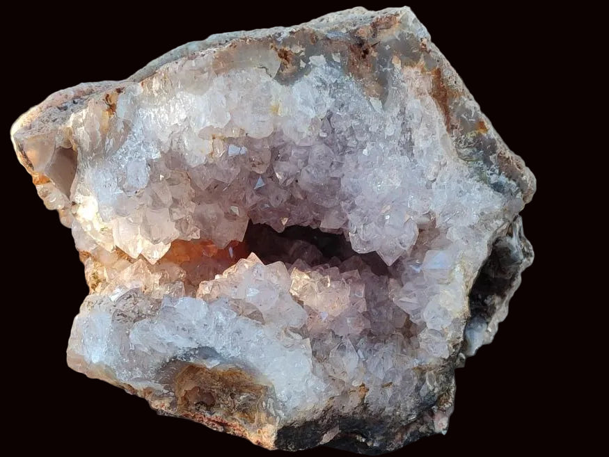 Natural Large Agate Amethyst Geode x 1 From Maintirano, Madagascar - Toprock Gemstones and Minerals 