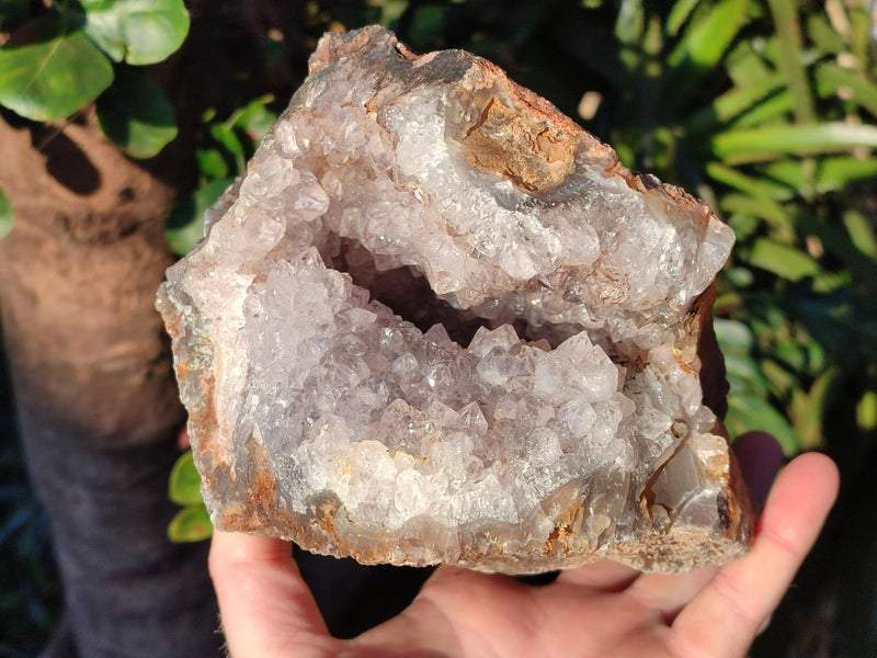 Natural Large Agate Amethyst Geode x 1 From Maintirano, Madagascar - Toprock Gemstones and Minerals 