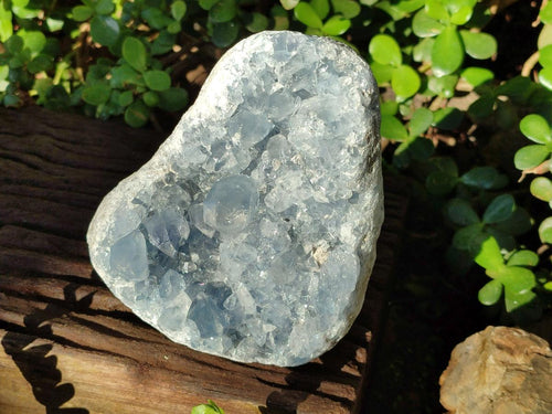 Natural Cabinet Size Blue Celestite Specimen x 1 From Sakoany, Madagascar - Toprock Gemstones and Minerals 