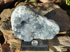 Natural Cabinet Size Blue Celestite Specimen x 1 From Sakoany, Madagascar - Toprock Gemstones and Minerals 