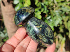 Polished Stromatolite "Kambaba Jasper" Mushrooms x 12 From Katsepy, Madagascar - Toprock Gemstones and Minerals 