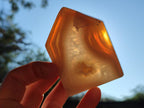 Polished Banded Agate House Shaped Slices x 12 From Madagascar - Toprock Gemstones and Minerals 