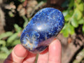 Polished Dumortierite Standing Display Pieces x 6 From Madagascar - Toprock Gemstones and Minerals 