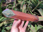 Polished Ocean Jasper Tower and Crystal Point x 2 From Northwest Coast, Madagascar - Toprock Gemstones and Minerals 