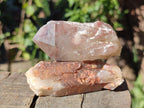Natural Red Hematoid Phantom Quartz Crystal Clusters x 6 From Karoi, Zimbabwe - Toprock Gemstones and Minerals 