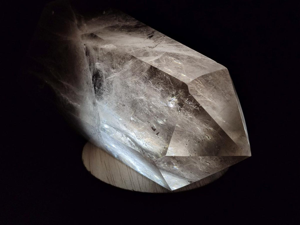 Polished Smokey Quartz Crystals x 2 From Madagascar - Toprock Gemstones and Minerals 