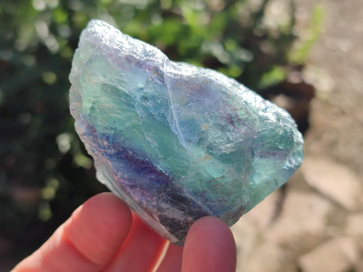 Natural Watermelon Fluorite Cobbed Specimens x 12 From Uis, Namibia - Toprock Gemstones and Minerals 