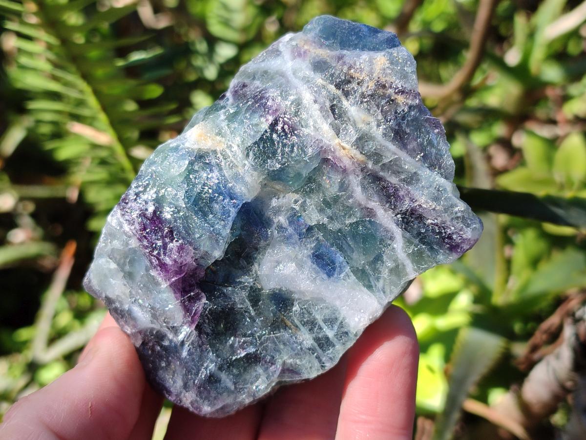 Natural Watermelon Fluorite Cobbed Specimens x 12 From Uis, Namibia - Toprock Gemstones and Minerals 
