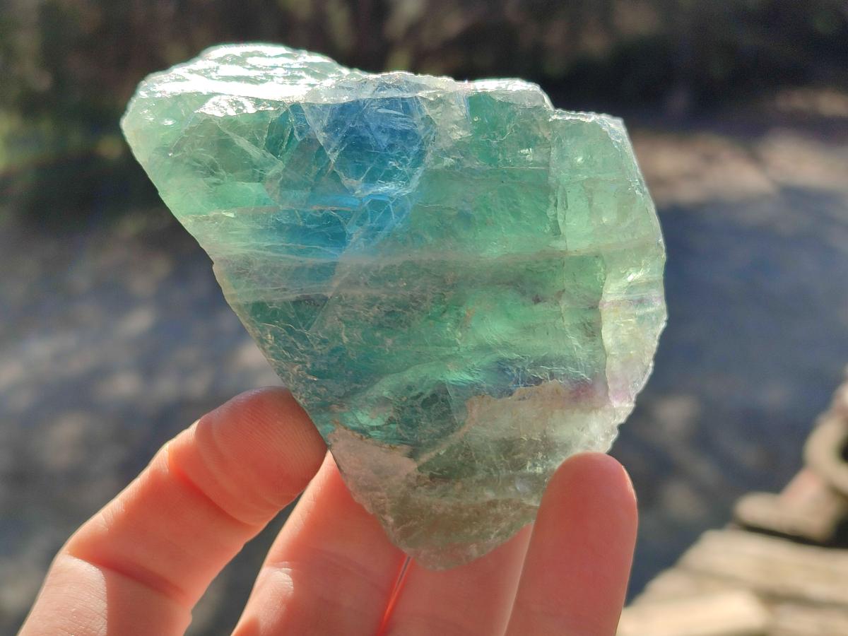 Natural Watermelon Fluorite Cobbed Specimens x 12 From Uis, Namibia - Toprock Gemstones and Minerals 
