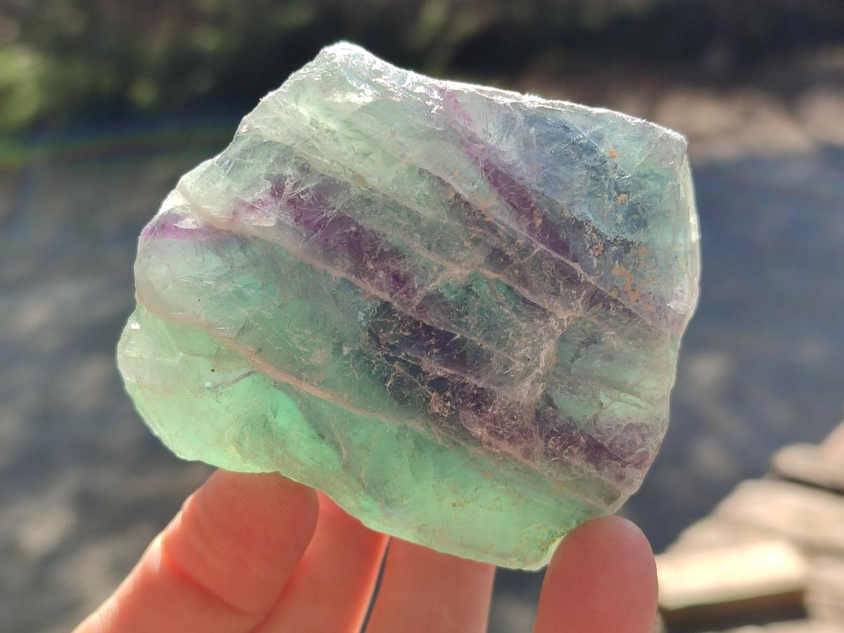 Natural Watermelon Fluorite Cobbed Specimens x 12 From Uis, Namibia - Toprock Gemstones and Minerals 