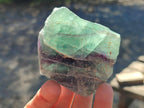 Natural Watermelon Fluorite Cobbed Specimens x 12 From Uis, Namibia - Toprock Gemstones and Minerals 