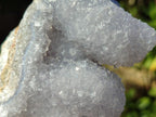Natural Blue Lace Agate Geode Specimens x 21 From Nsanje, Malawi - Toprock Gemstones and Minerals 