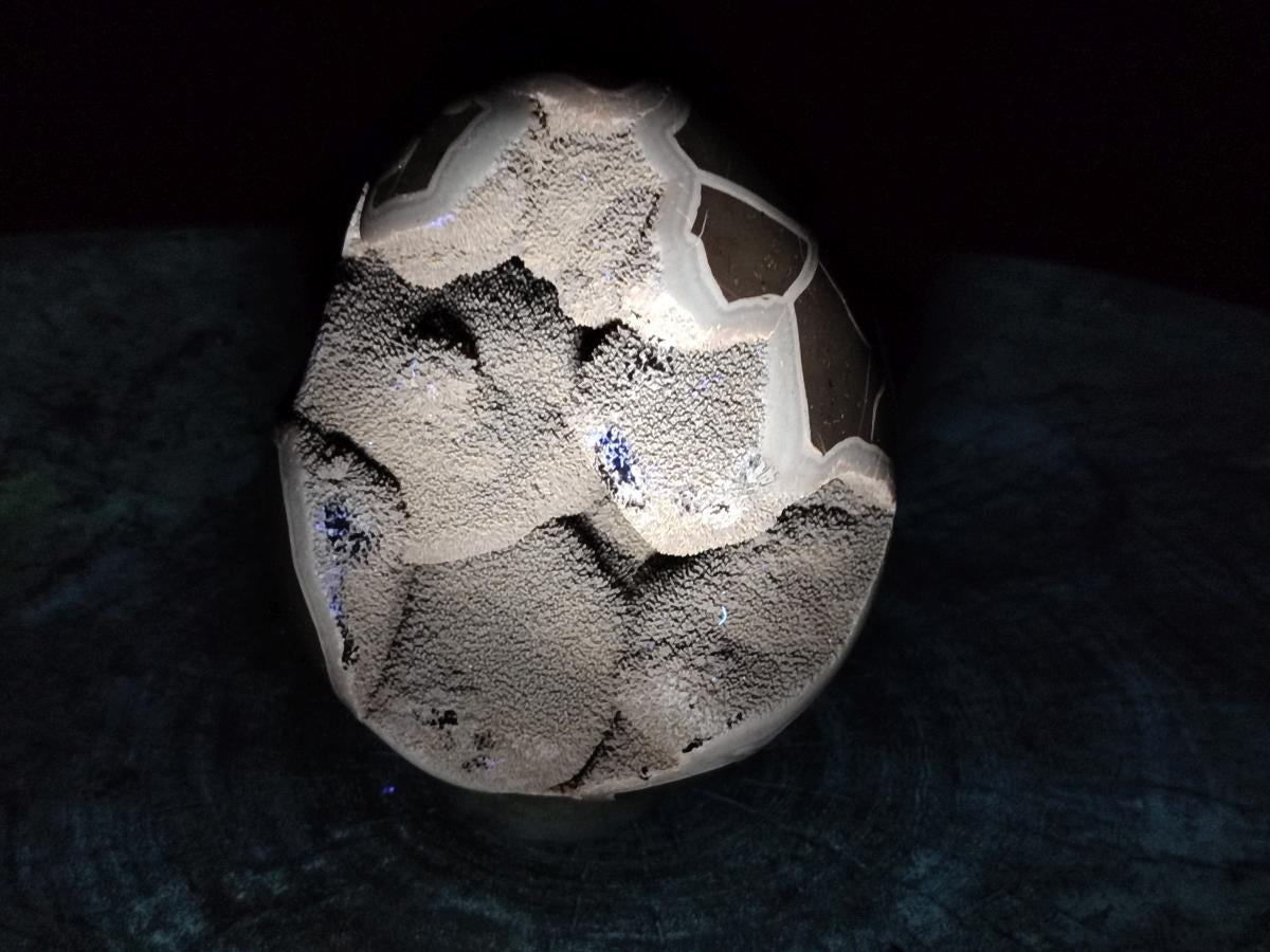 Polished Large Septerye Sauvage "Dragons Egg" Geode x 1 From Mahajanga, Madagascar - Toprock Gemstones and Minerals 