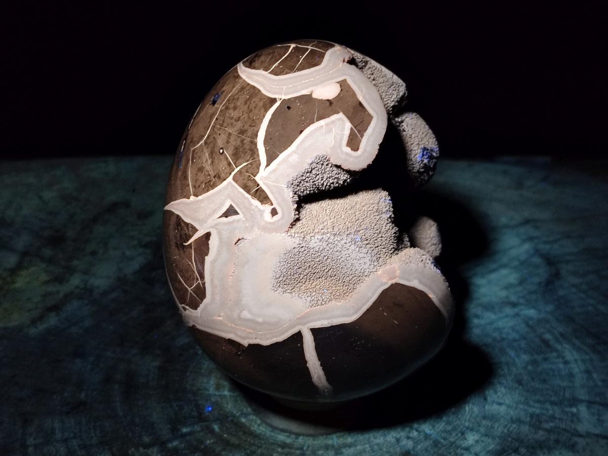 Polished Large Septerye Sauvage "Dragons Egg" Geode x 1 From Mahajanga, Madagascar - Toprock Gemstones and Minerals 