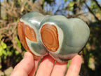 Polished Polychrome Jasper Twin Hearts x 6 From NW Coast, Madagascar - Toprock Gemstones and Minerals 